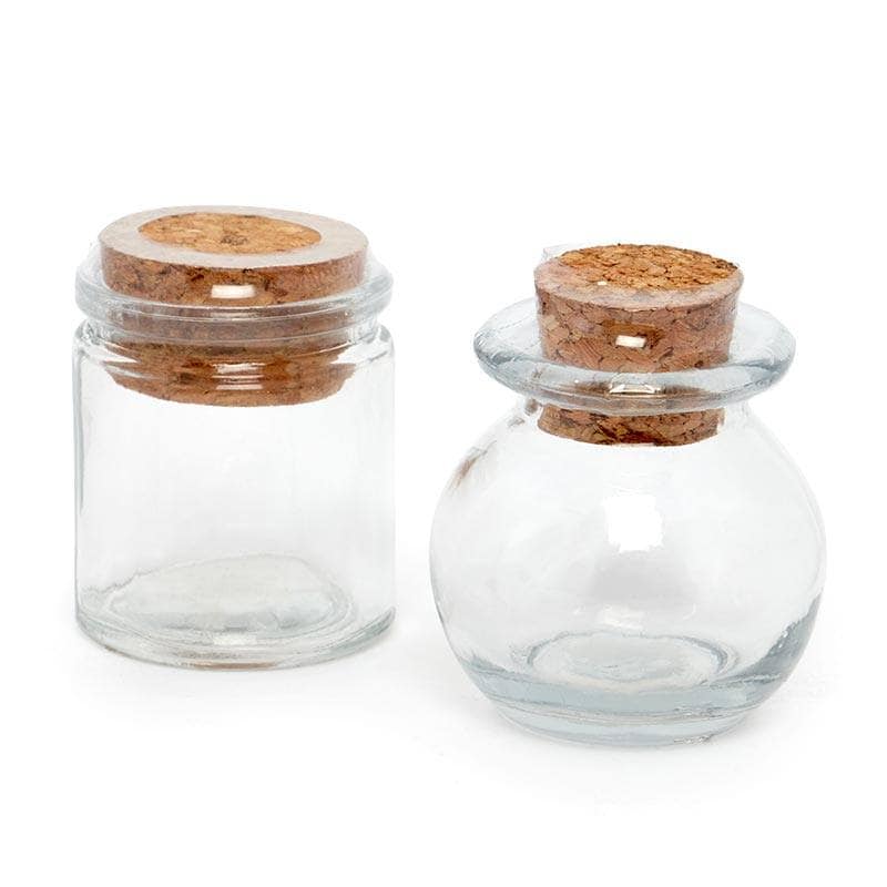 2 Oz Glass Spice Jars